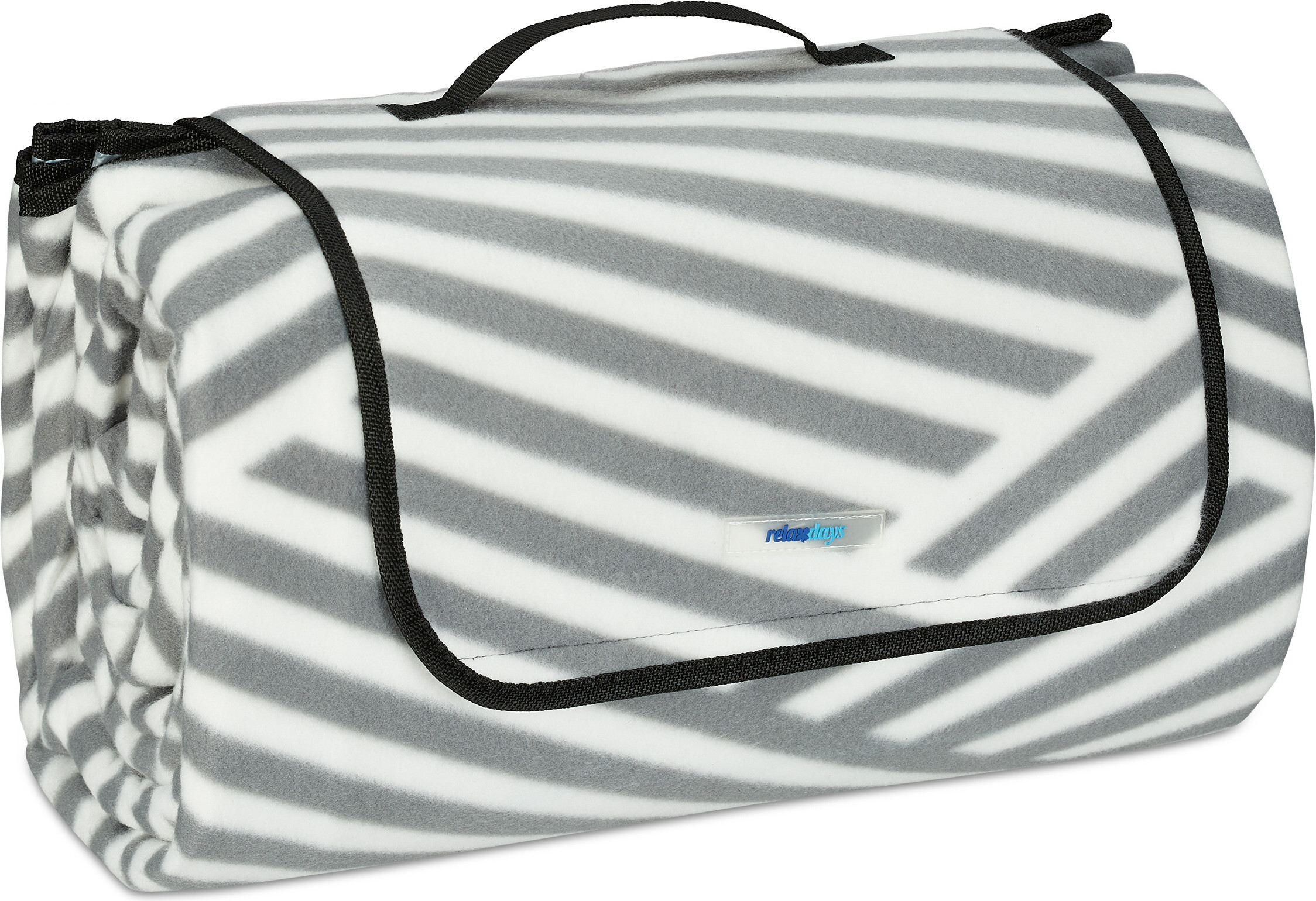 Coperta Da Picnic Relaxdays XXL 300x200 Cm – Impermeabile, Isolante E Colorata, Con Manico Per Trasporto Facile