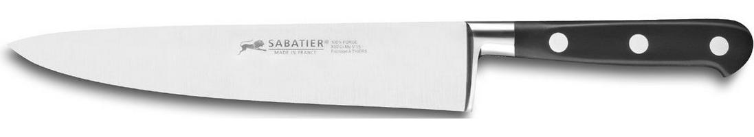 Küchenmesser Chef 20 cm – ideal Edelstahl & Edelstahlnieten – Lion Sabatier – Rousselon Dumas Sabatier 800480