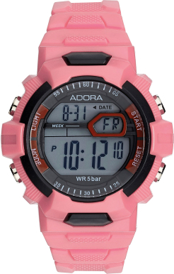 Adora AL3538 1-205889-001 Kinder Uhr Digital Quarz 5Bar
