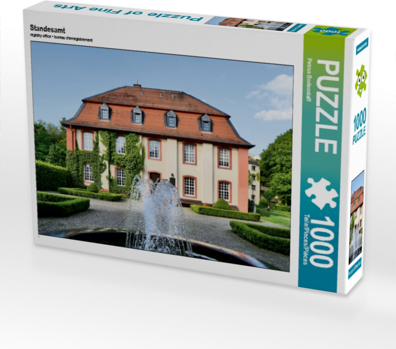Calvendo Standesamt 1000 Teile Puzzle quer 640x480mm, Bodenstaff Petrus; 7359454