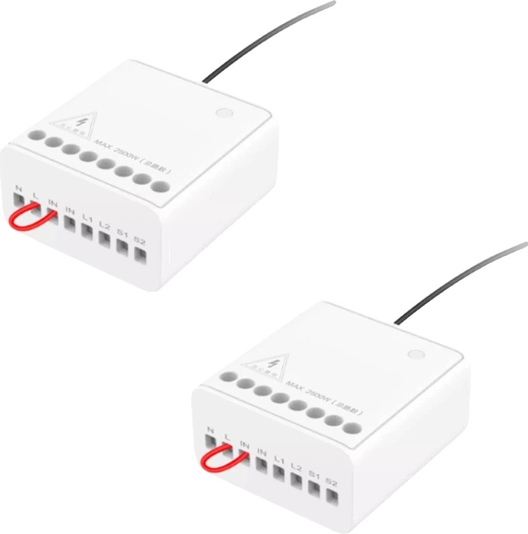 Inteligentná brána Zigbee, hlasové ovládanie Siri, nočné svetlo RGB, ovládanie aplikácií, 2 relé Aqara