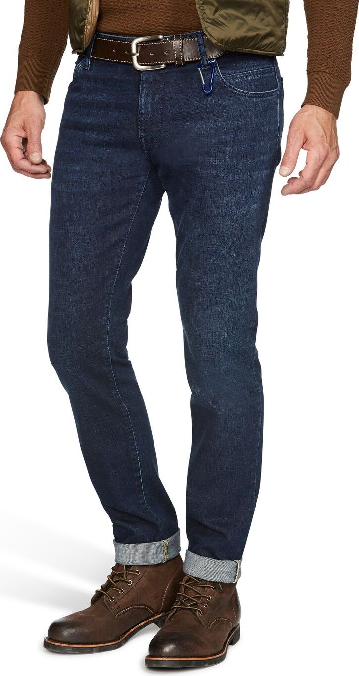 Meyer Hosen M|5 BY MEYER-Hosen Herrenjeans Five Pocket M5 Slim Dark Blue 9-6205-20*, Größe:W33/L32, Farbe:20 NEW-42209