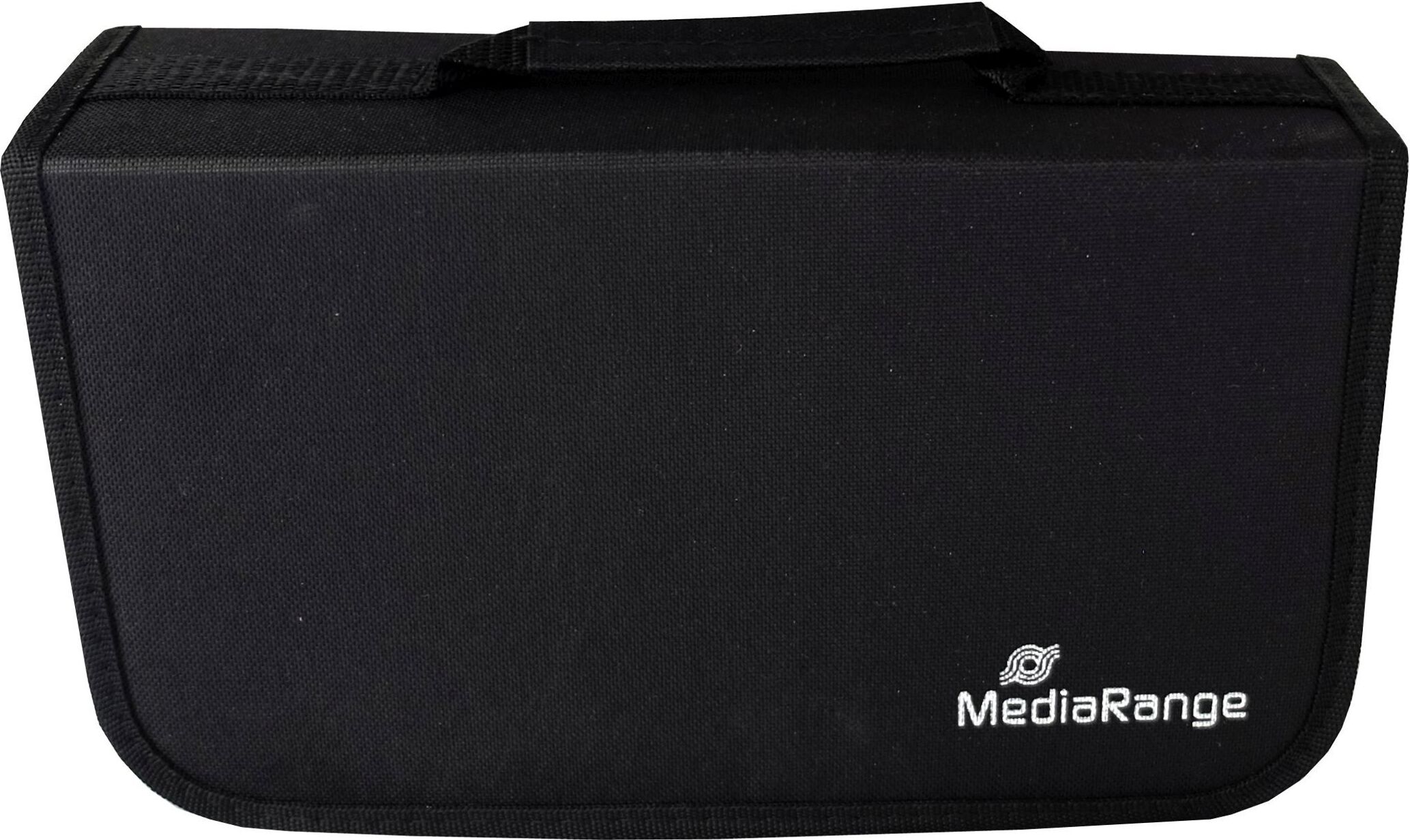 MediaRange BOX55 Archivierungsmappe für 96 Discs, Nylon, schwarz
