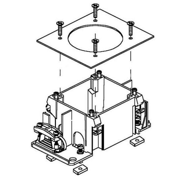 Niedax Geräteeinbaudose GDI 60/70