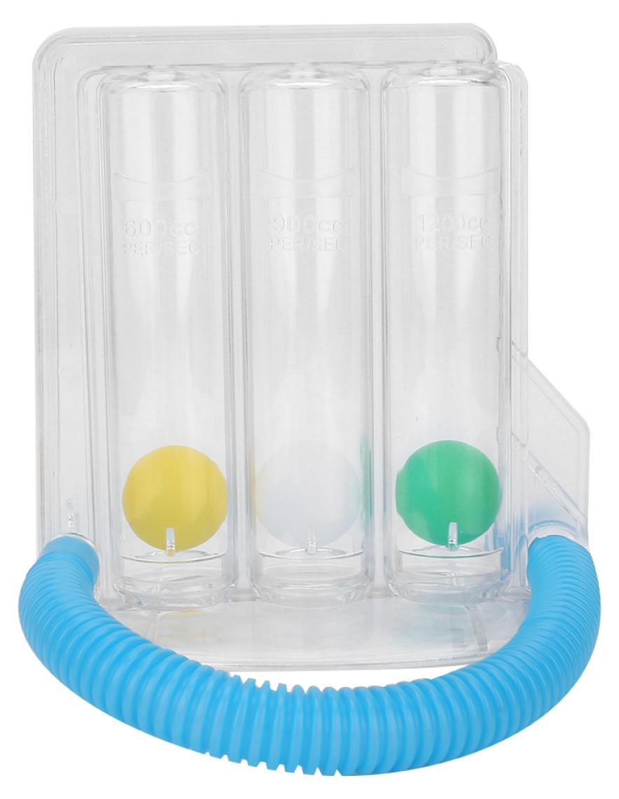 JedBesetzt Atemtrainer Vitalkapazitäts-Übungsgerät Lungenfunktions-Atemtrainer K-MM-26324-46