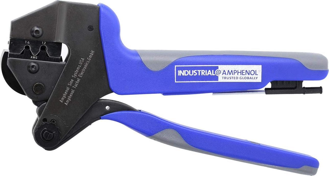 Amphenol AS-WZ 104 Crimpwerkzeug Einzelkontakt gestanzt für ATP-Serie Kontaktgröße size 12 für Kontaktart: gestanzte ATT-12-00