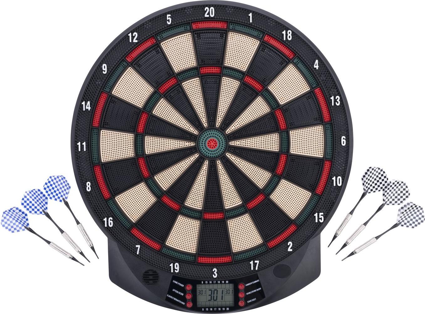 Longfield Games Longfield Elektronisch dartbord incl. 6 softtip pijlen 066010