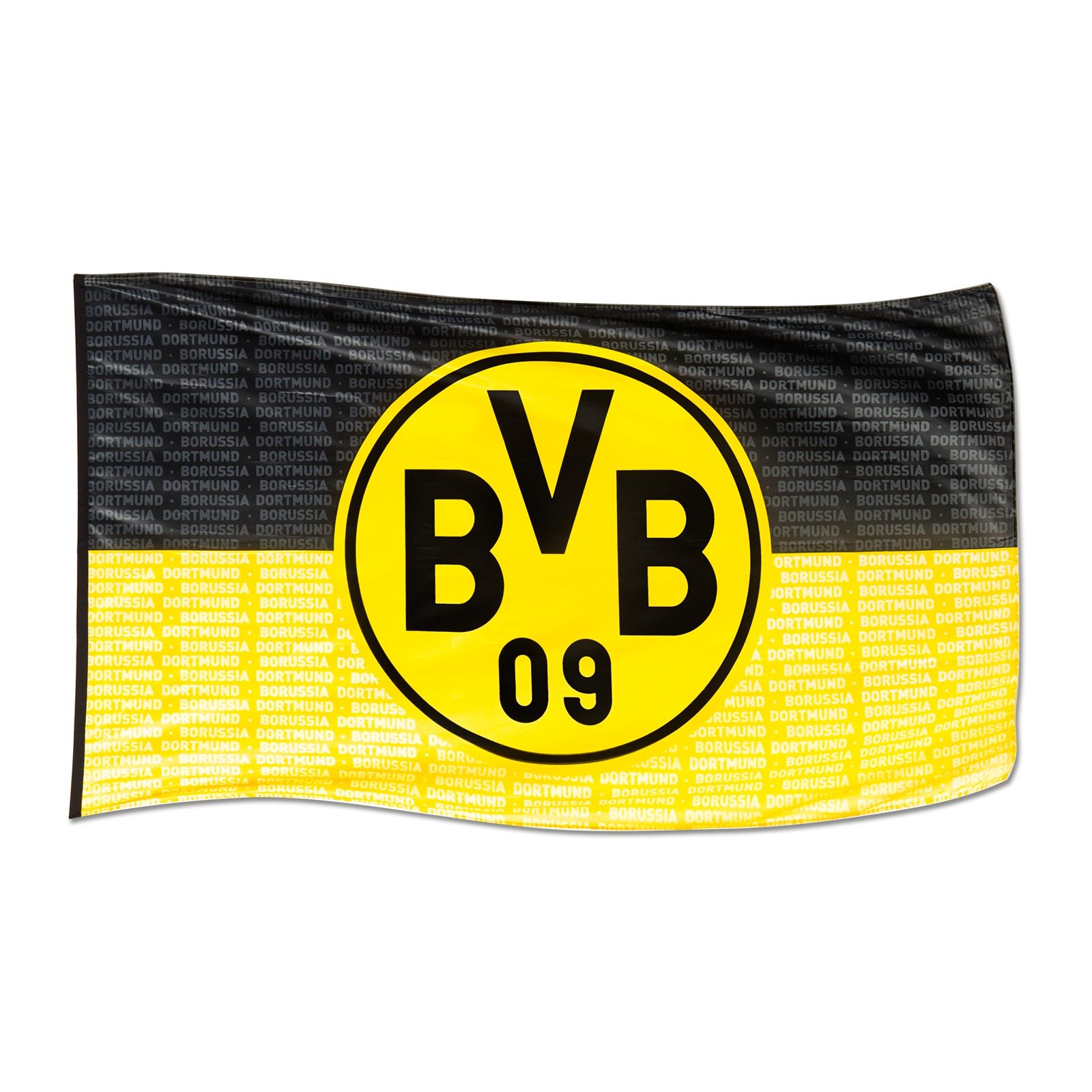 BVB-Stockfahne 90x60 cm ORIGINAL Borussia Dortmund 