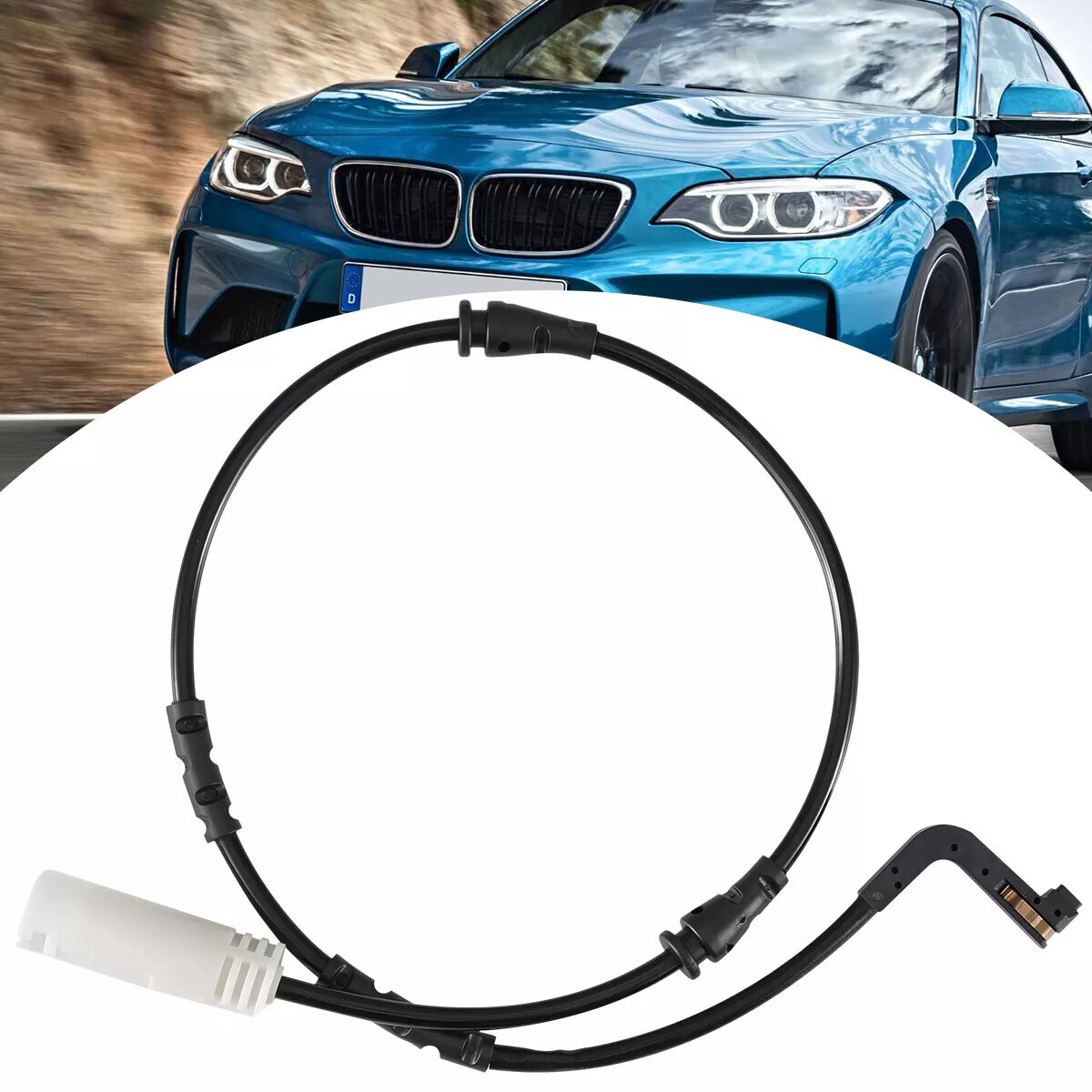 AKIS 2x Warnkontakt Verschleißanzeiger Vorne Hinten für BMW E81 E87 E88 E90 E91 E92