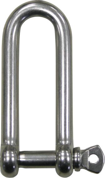 REINARTZ Schäkel lange Form Ø 6 mm Edelstahl V4A Schäkel-lang6