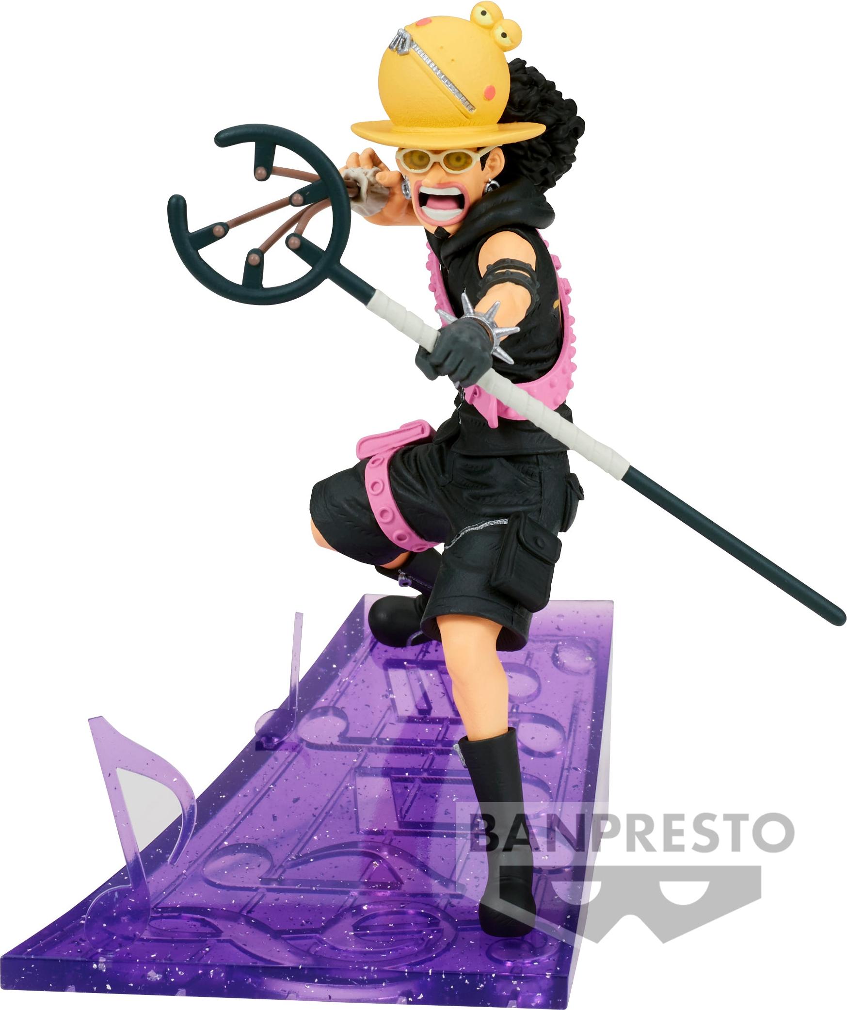 Banpresto One Piece Film Red Senkozekkei Usopp Figur 12 Cm Lila Lila One Size BP88507P