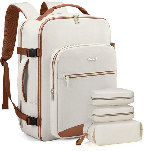 OEM Wasserdichter Reisetravel Rucksack, 40L, Beige, Laptopfach, Reise- und Geschäftsreise 2026