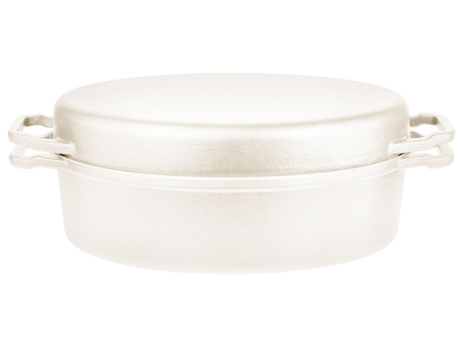 GSW Gusseisen Backform matt weiß