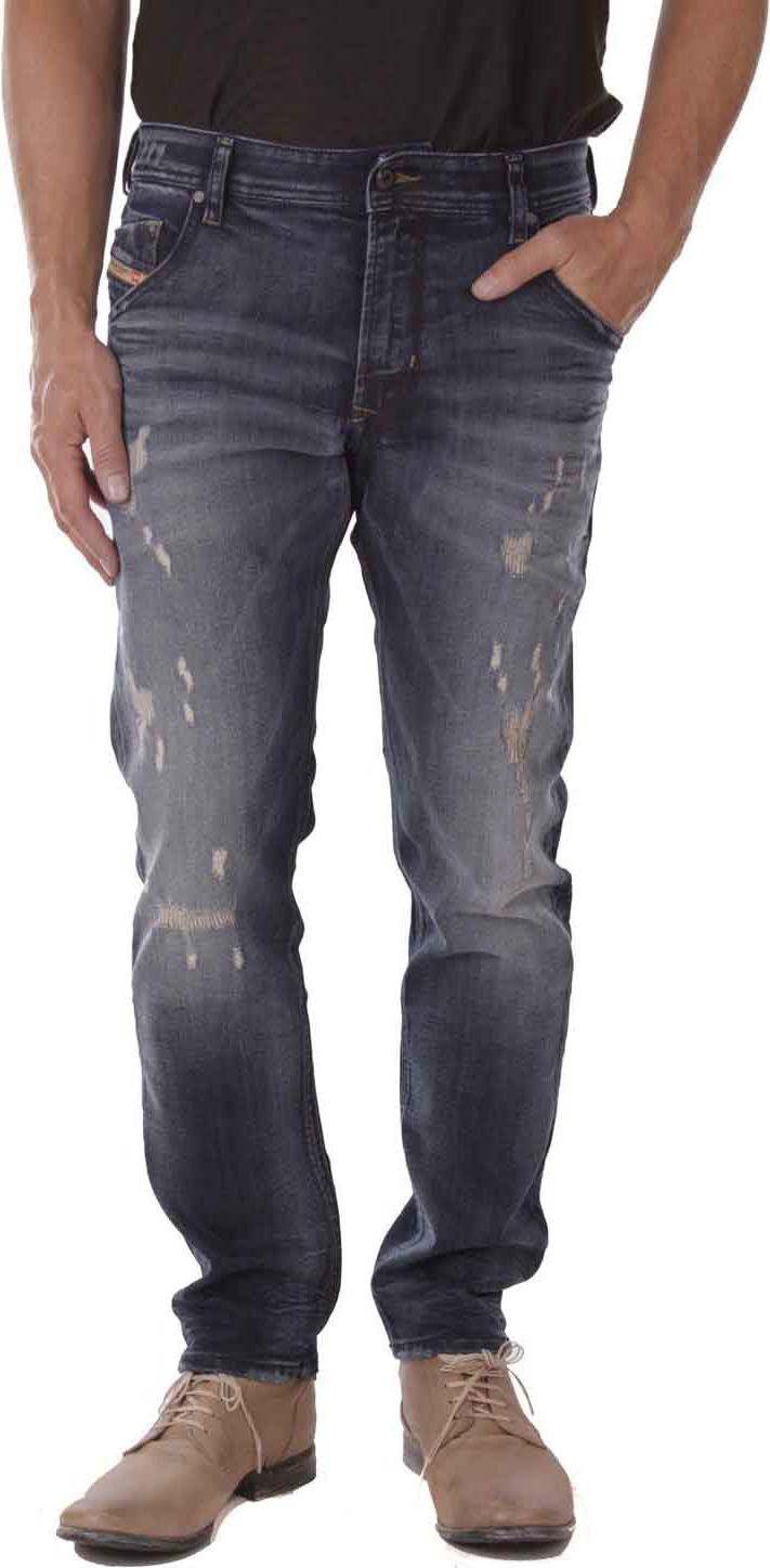 Diesel Herren Jeans Hose Krayver R18V4 Slim Carrot
