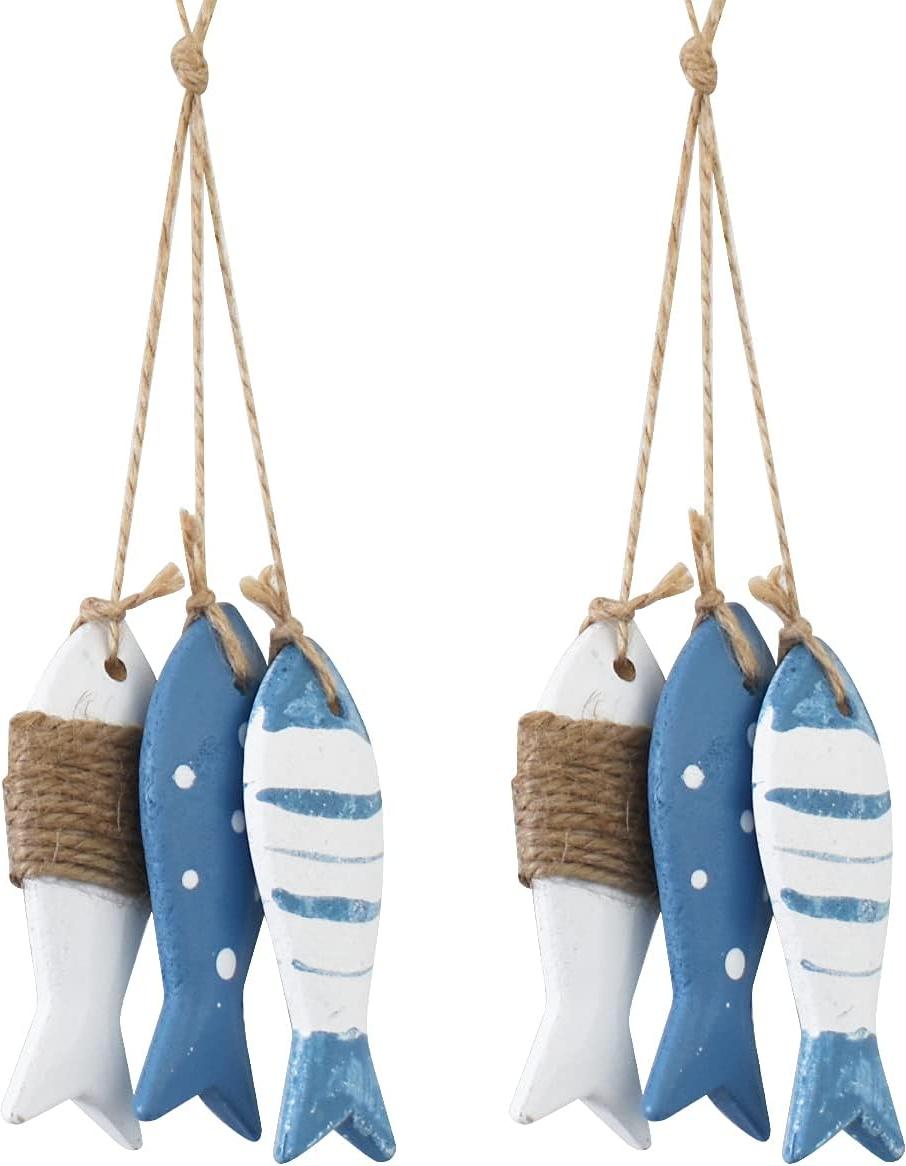 Einemgeld Nautische Dekoration Holzfisch-Anhänger in Form einer Holzfisch-Dekoration (2) K-PCKF-20260327-116