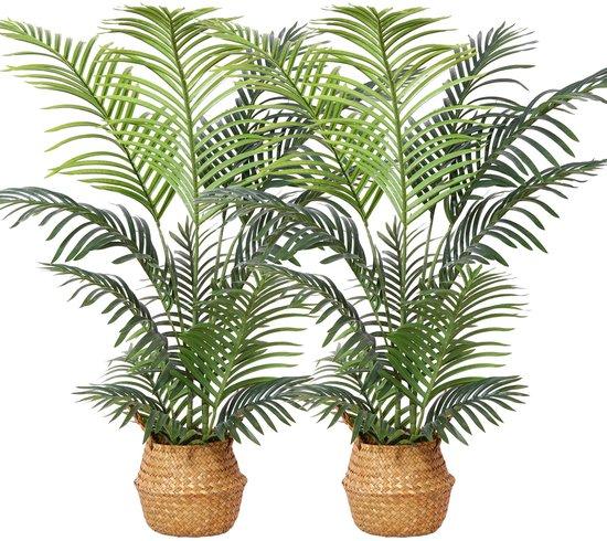 OEM Kunstpalmen 2er Set 120cm Kunstpalmen Kunstpalmen für Wohnzimmer und Schlafzimmer 2026