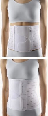 Bort Thorax-Abdominal-Stütze PostOban weiß>>>>Ausf.: Höhe 26 cm Gr. 2