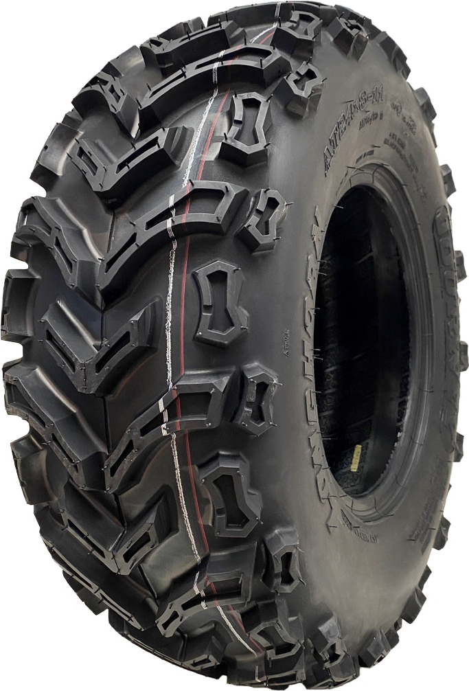 24x8.00-11 Quad ATV pneumatika 6ply Wanda P3128 E-Marked Road Legal Tubeless 41J Tire