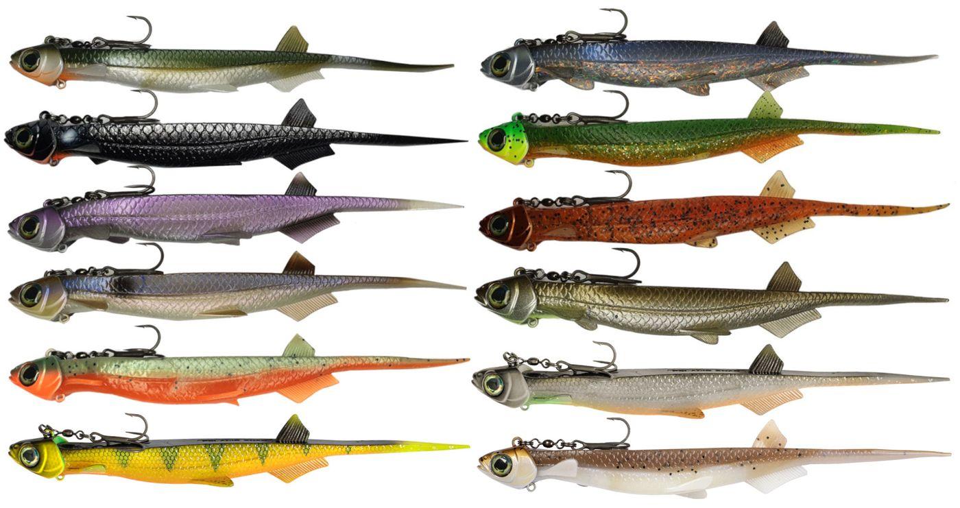 Quantum Pelagic Shad Set Pin 21cm 60g - montierter Gummifisch, Farbe:Magic Pelagic 3460001-aus