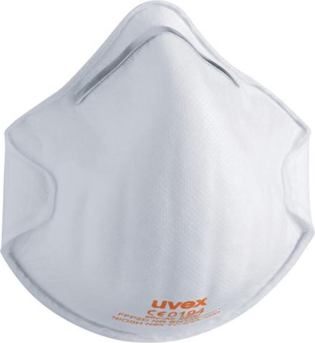 Uvex silv-Air classic 2200 FFP2 Maske (3 Stk.), Luftreinigendes Atemgerät 8742201