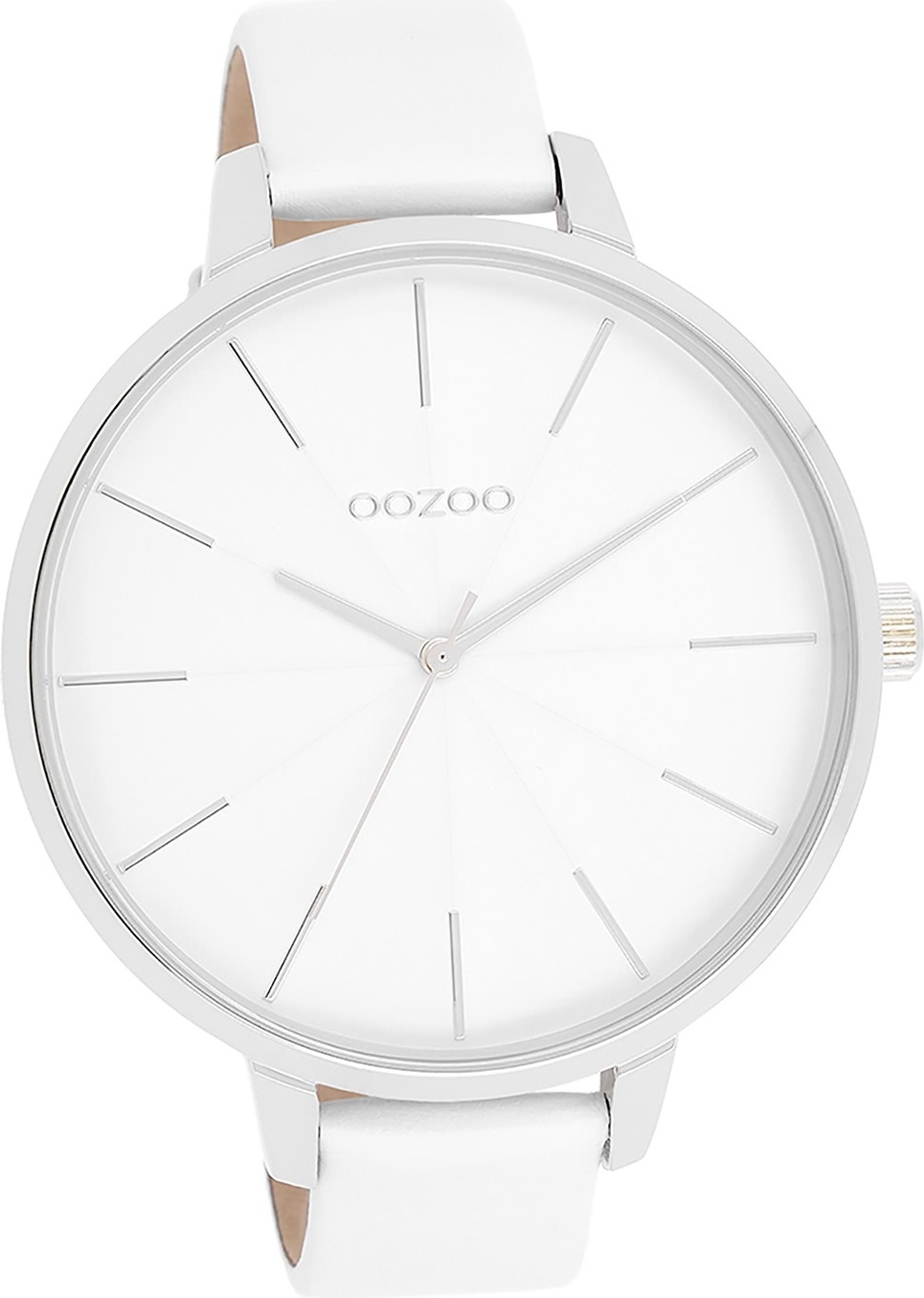 Oozoo dámske hodinky Hodinky analógové kožené biele D2UOC11345