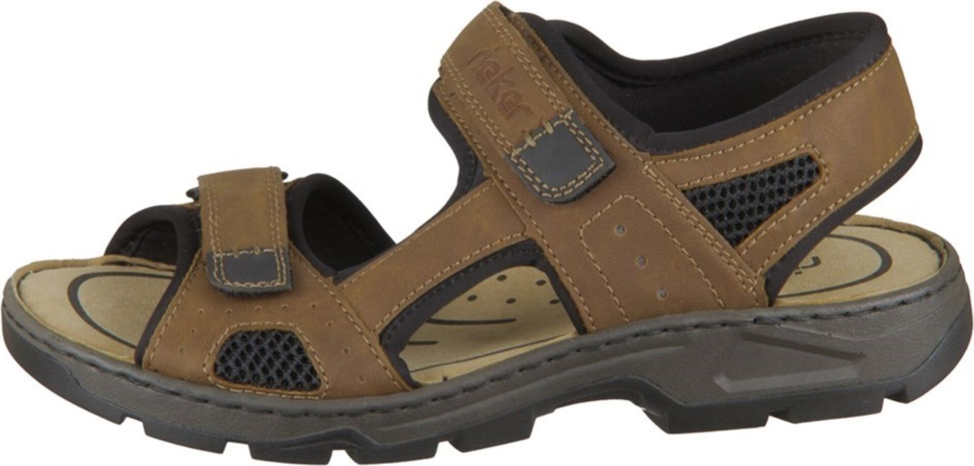 Uomo Rieker Zip Pizzo Stivali - B0603