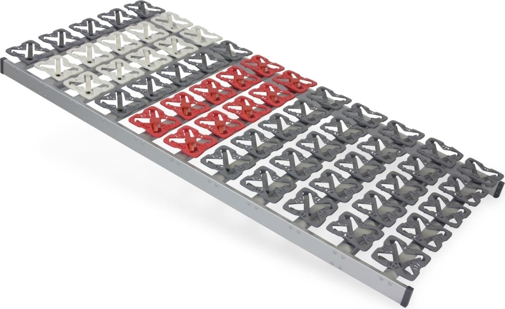 Tellerlattenrost 80x220 - Cirro NV - Unverstellbar - Modul - Froli Teller - Tellerrahmen - Tellerrost 80x220