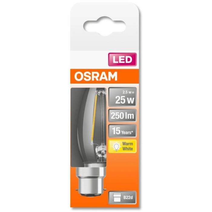 osram filament led kerzen 2,5w