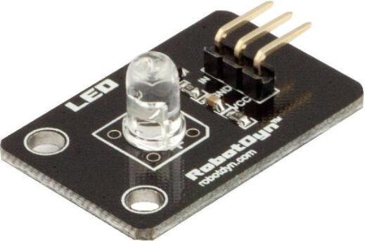 Funduino LED auf Platine - Breakoutboard - verschiedene Farben Farbe: Grün LED auf Platine - Breakoutboard - verschiedene Farben : Grün