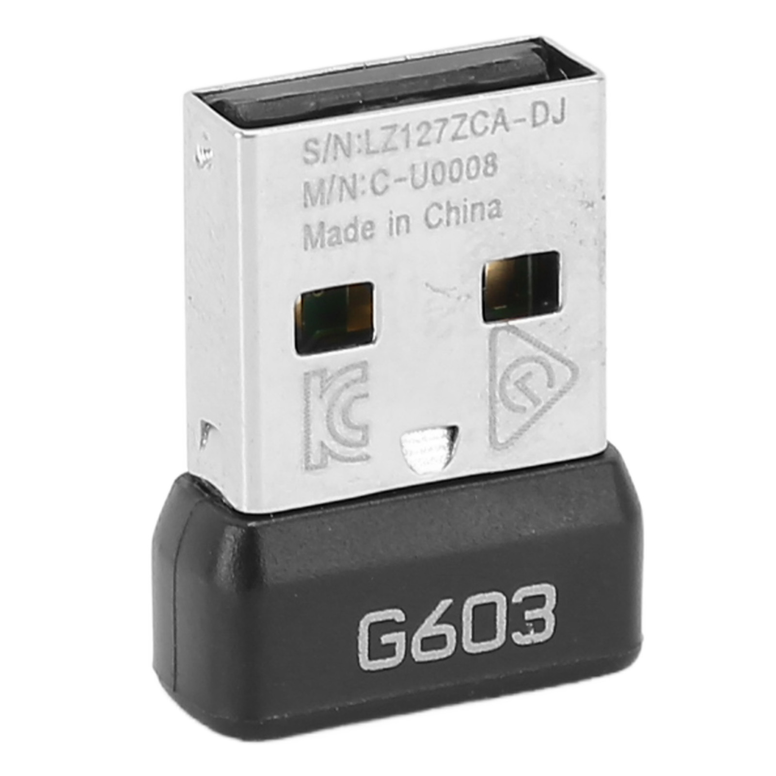 Cocosity Ersatz-USB-Empfänger,Ersatz-Empfänger für Logitech G603,USB-Dongle-Mausempfänger-Adapter,für Logitech USB-Empfänger,Mausempfänger für Logitech G603,USB-Mausempfänger