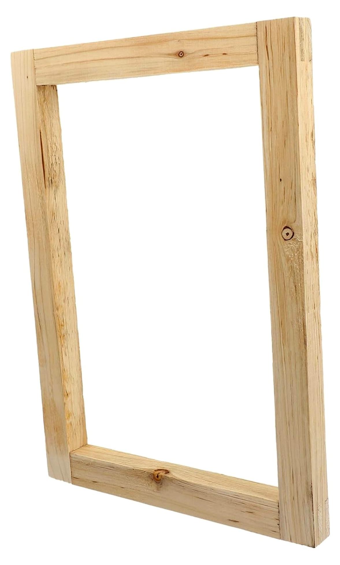 Markenlos Siebdruckrahmen aus Holz 20x30cm für DIY Siebdruck auf Stoffen