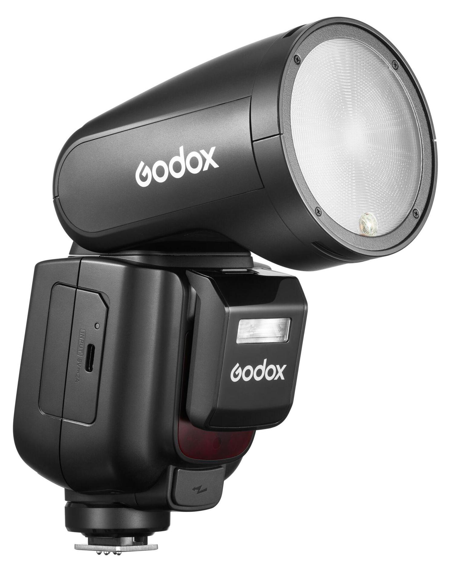 Godox V1Pro, 1,5 s, Drahtlose Verbindung, 32 Kanäle, Camcorder-Blitzlicht 11414