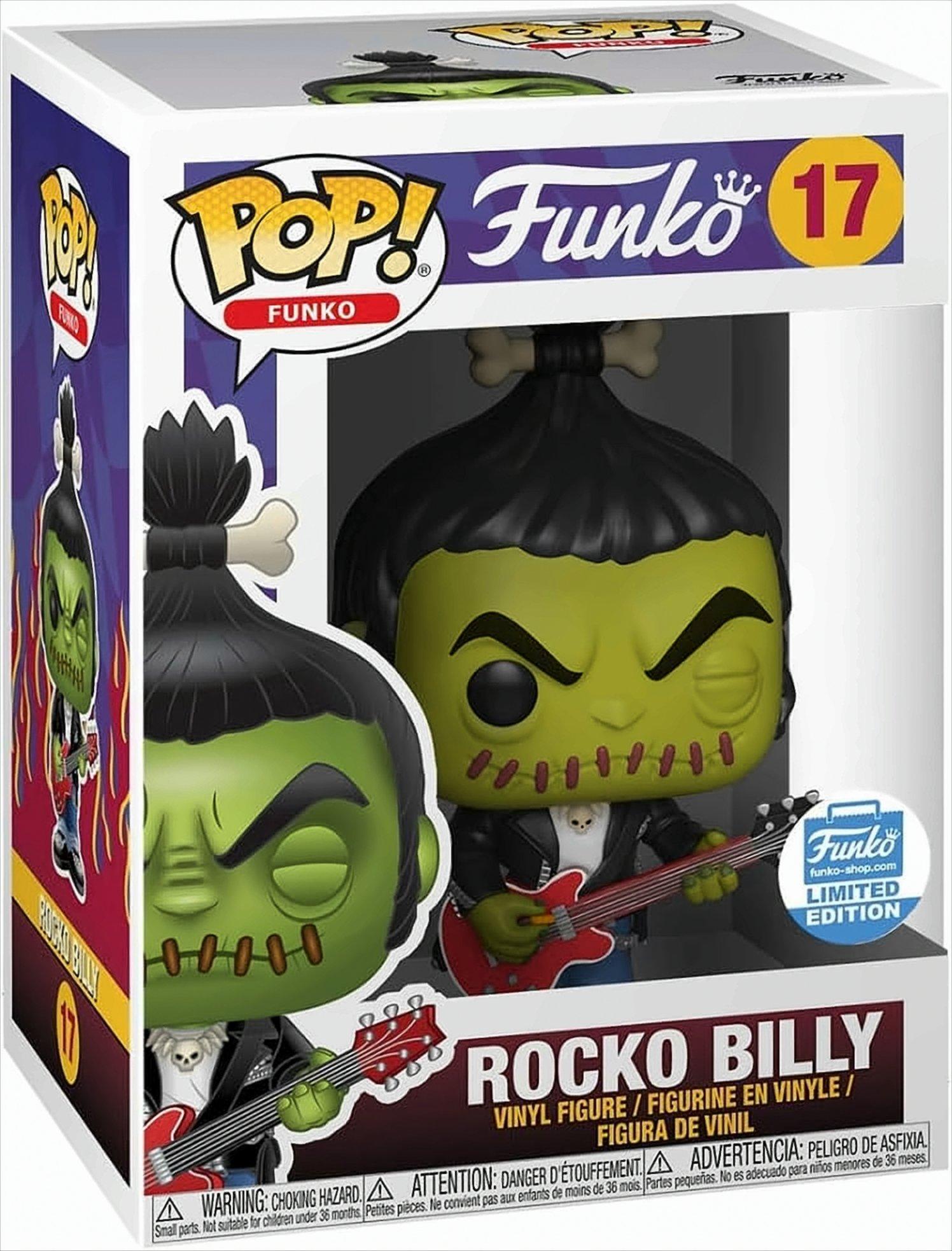 Funko, LLC Funko Pop - Rocko Billy 17 Rock Billy