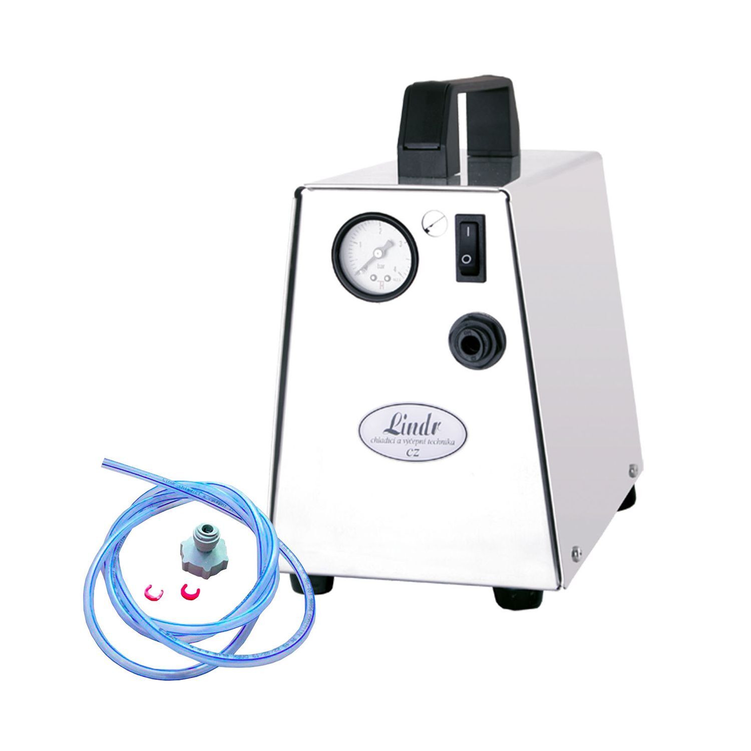 ich-zapfe Komplett Set - Druckluft Kompressor VK15, mini Luftkompressor für Bierzapfen ohne CO2 NEW-7620