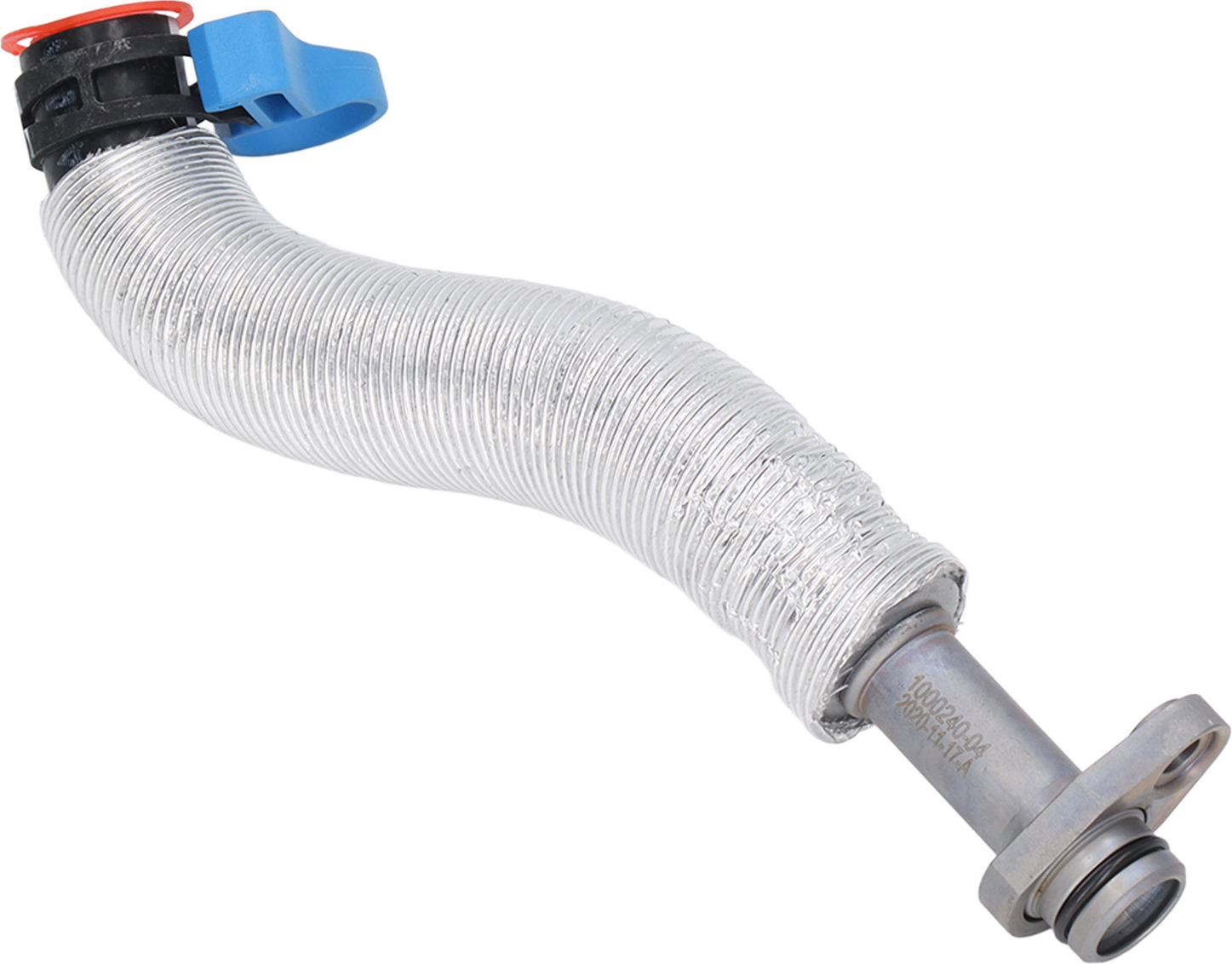 Cocosity Turboöl-Rücklaufrohr,9806186880,Turboöl-Rücklaufrohr,Turbolader-Ölrücklaufschlauch,Turbolader-Ölrücklaufleitung,Motor-Turbolader-Ölrücklaufschlauch