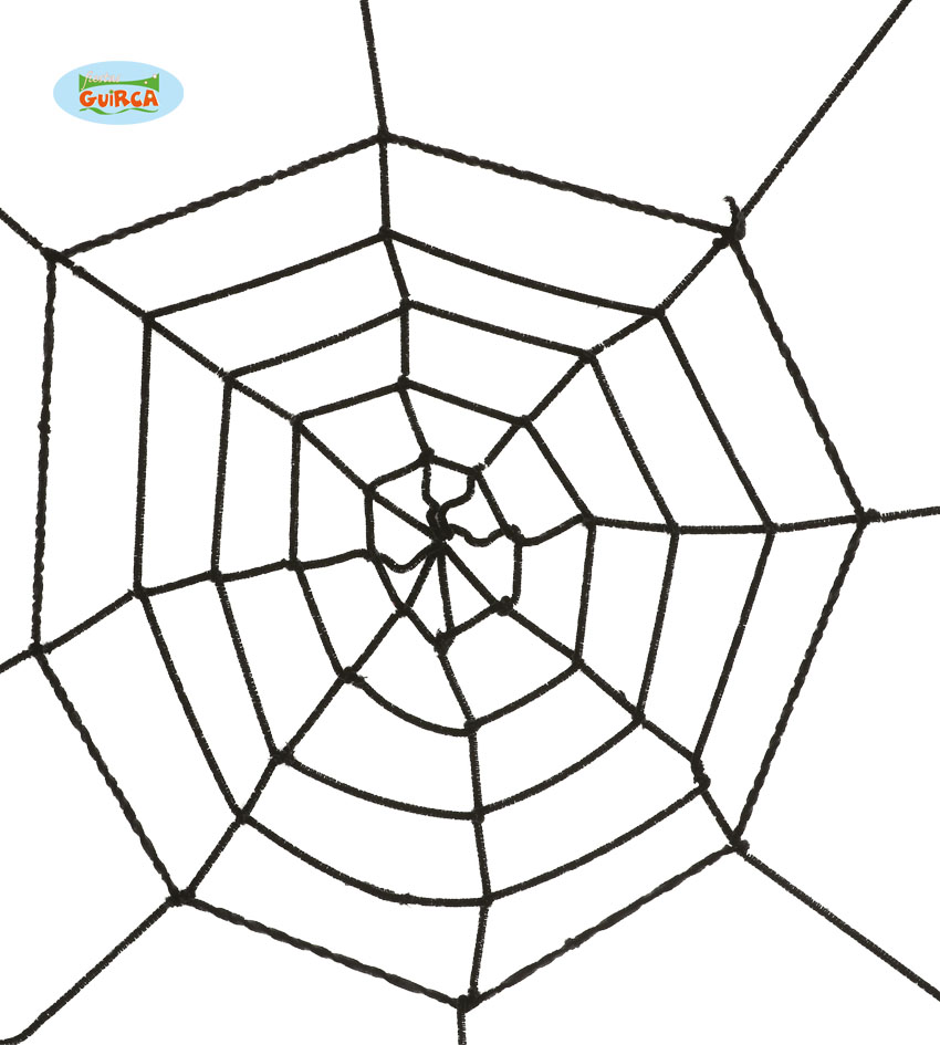 Spinnennetz SCHWARZ Deko Halloween Spinnnetz Spinne Netz Dekoration Spinnen 