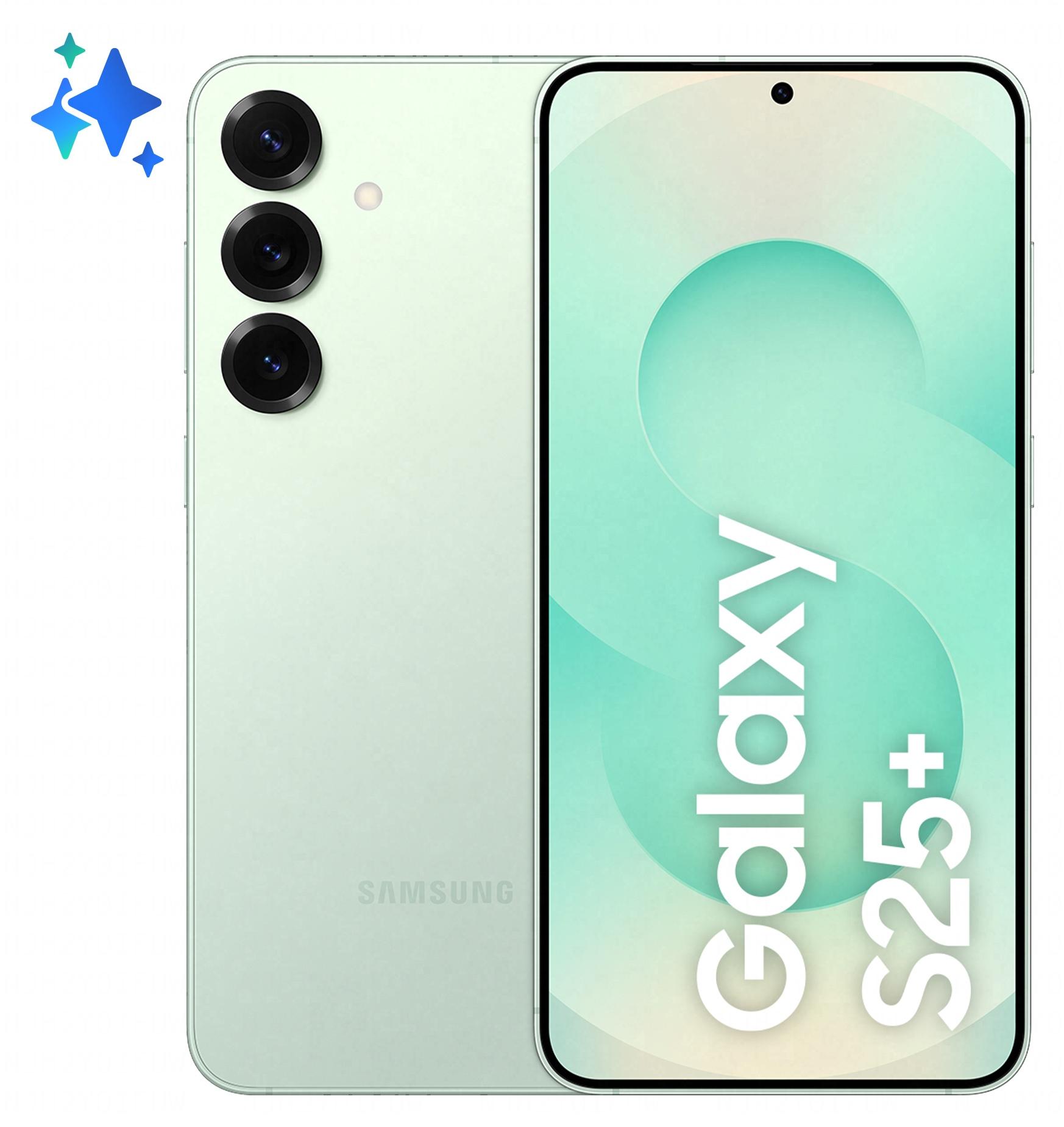 Samsung Galaxy S25+ , 17 cm (6.7"), 12 GB, 256 GB, 50 MP, Android 15, Farba mäty
