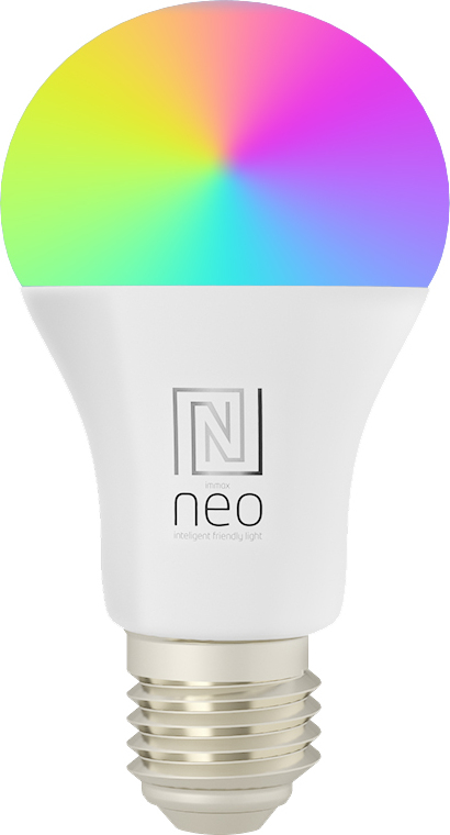Immax NEO LITE Smart LED-Lampe E27 11W RGB + CCT Farbe und Weiß, dimmbar, Zigbee 3.0, TUYA 07743L