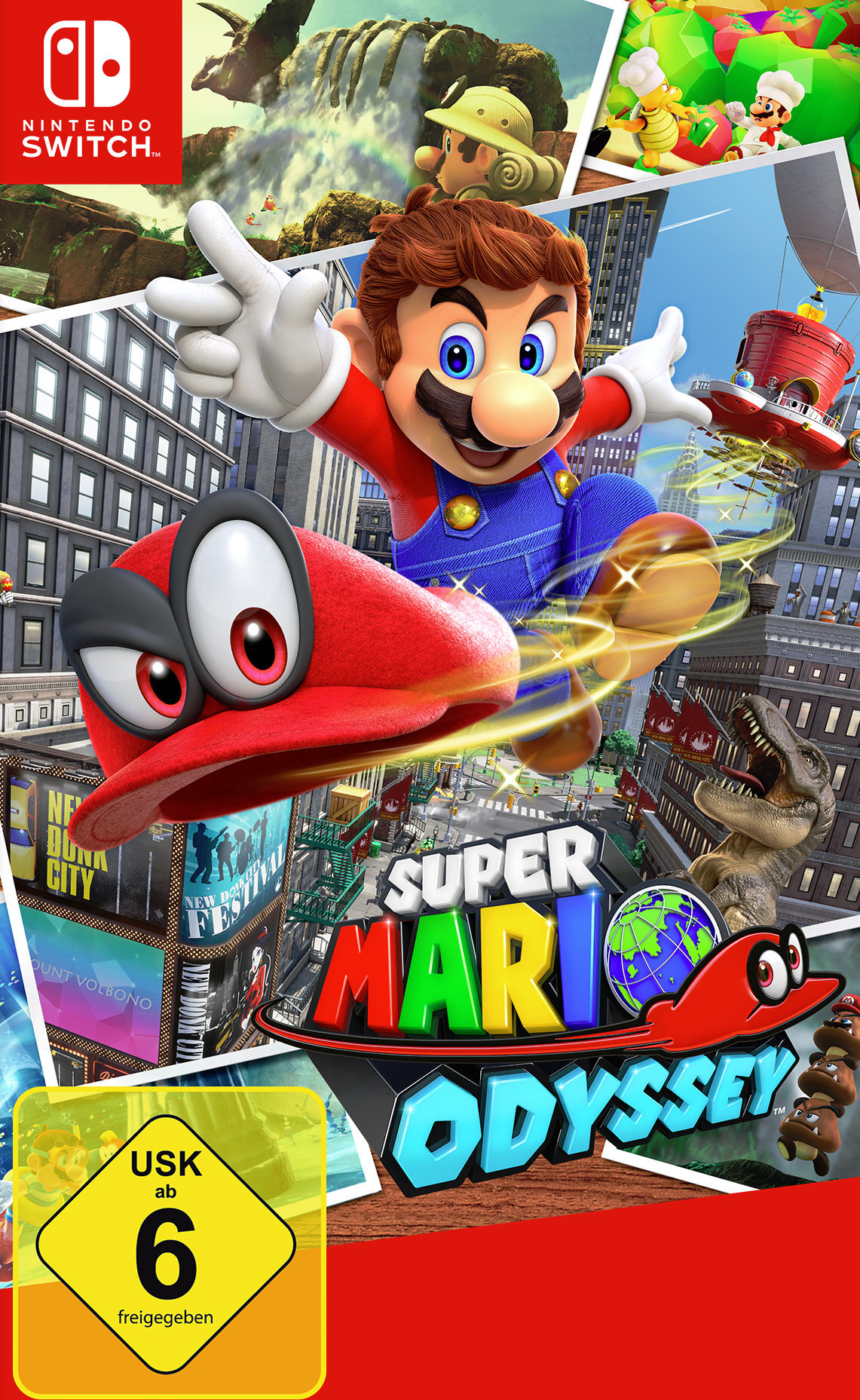 Super Mario Odyssey in rund 2 Stunden durchgespielt - Voller