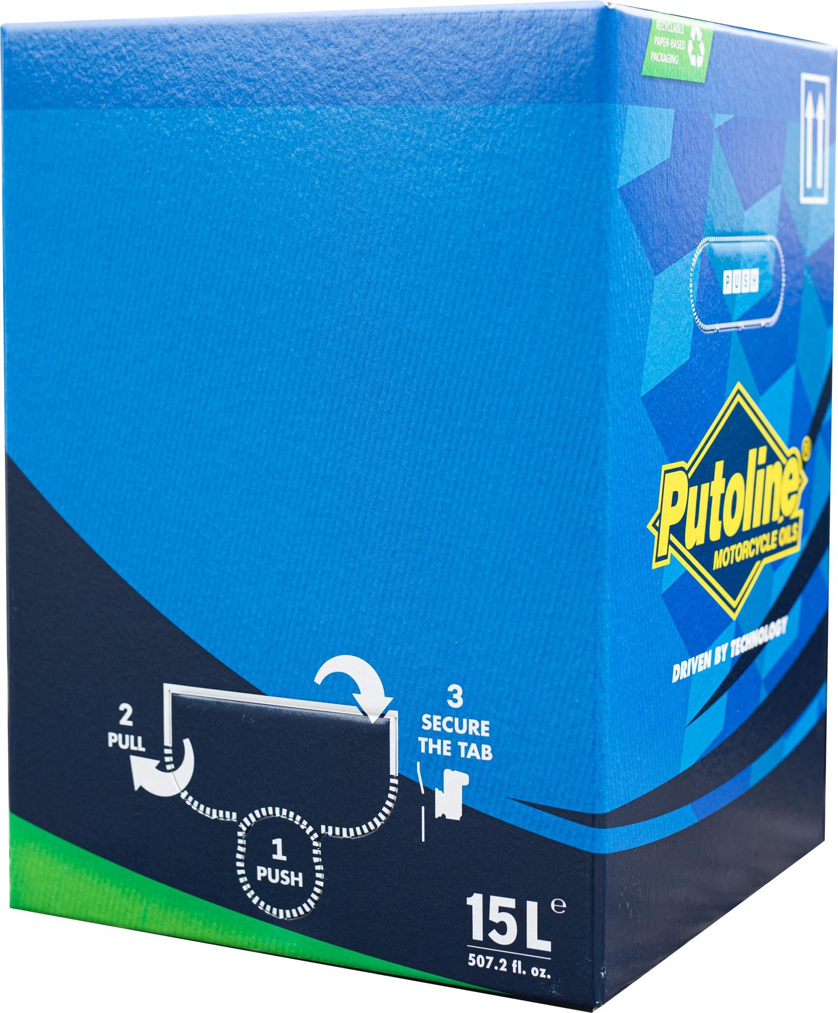 Putoline Motoröl TT Scooter+ 2T 15 Liter BiB / API TC+, JASO FD, ISO-L-EGD, TISI vollsynthetisch