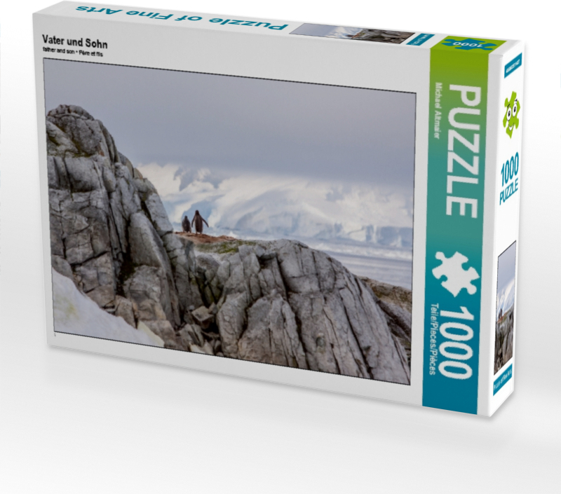 Calvendo Vater und Sohn 1000 Teile Puzzle quer 640x480mm, Altmaier Michael; 7329061