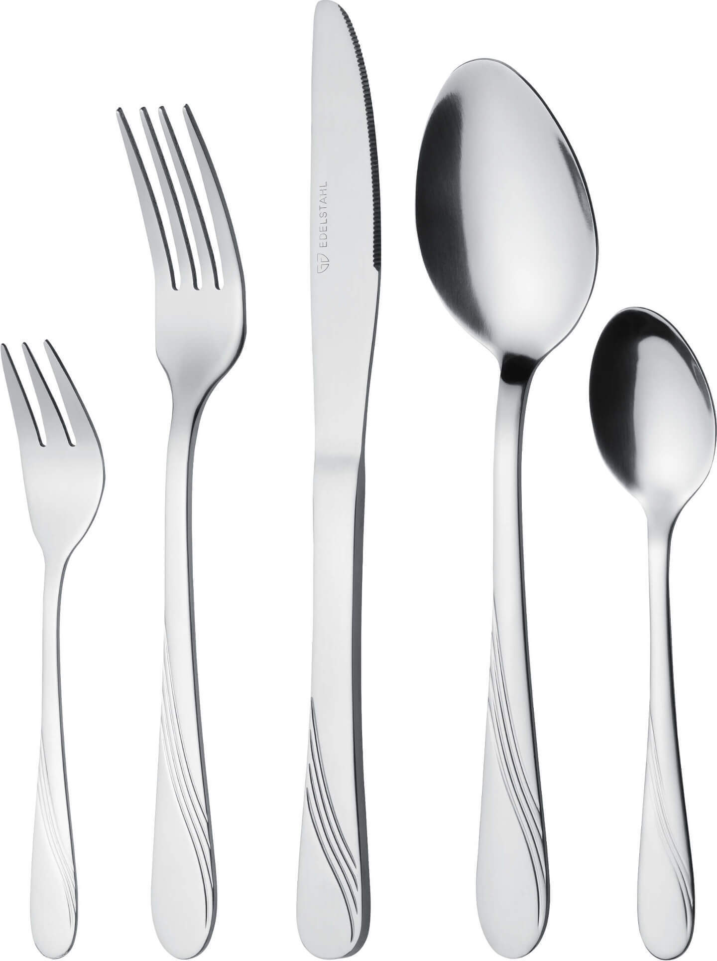 Gräwe Stralsund Edelstahl Besteckset für 6 Personen