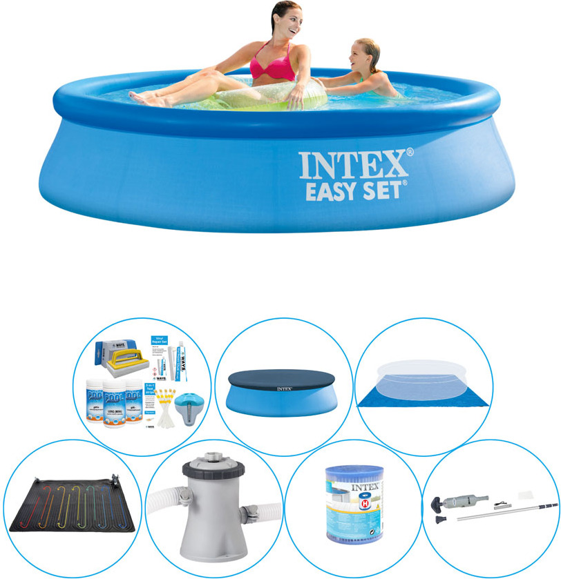 Príslušenstvo k bazénom Plus - Intex Easy Set Round 244x61 cm