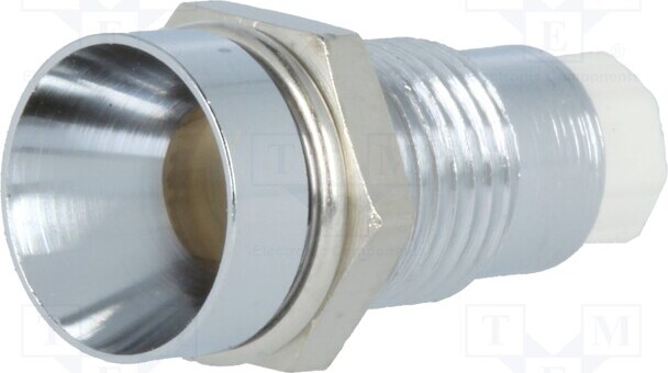 TNE 1x Fassung für LEDs 5mm konkav SMZ1 089 Fassungen Metall _1GH_SMZ1089