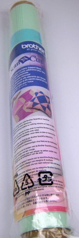 brother Klebefolie für Stoffe 30,5 x 30,5 cm ideal für präzise Schnitte 89 BT0107002