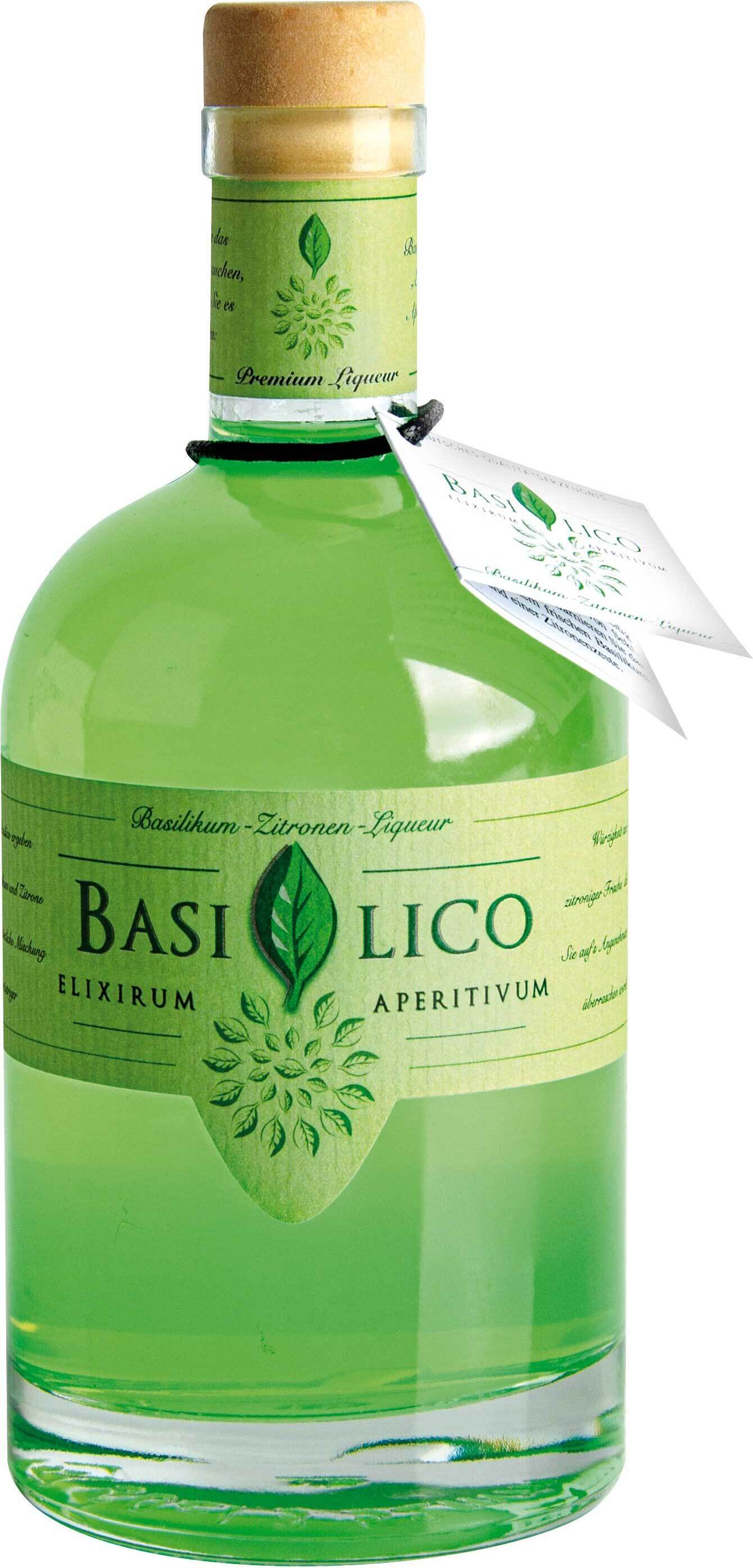 Basilico Krugmann Basilikum-Zitronen Likör 20% Vol Aperitif Basilico Krugmann Basilikum-Zitronen Likör 20% Vol Aperitif