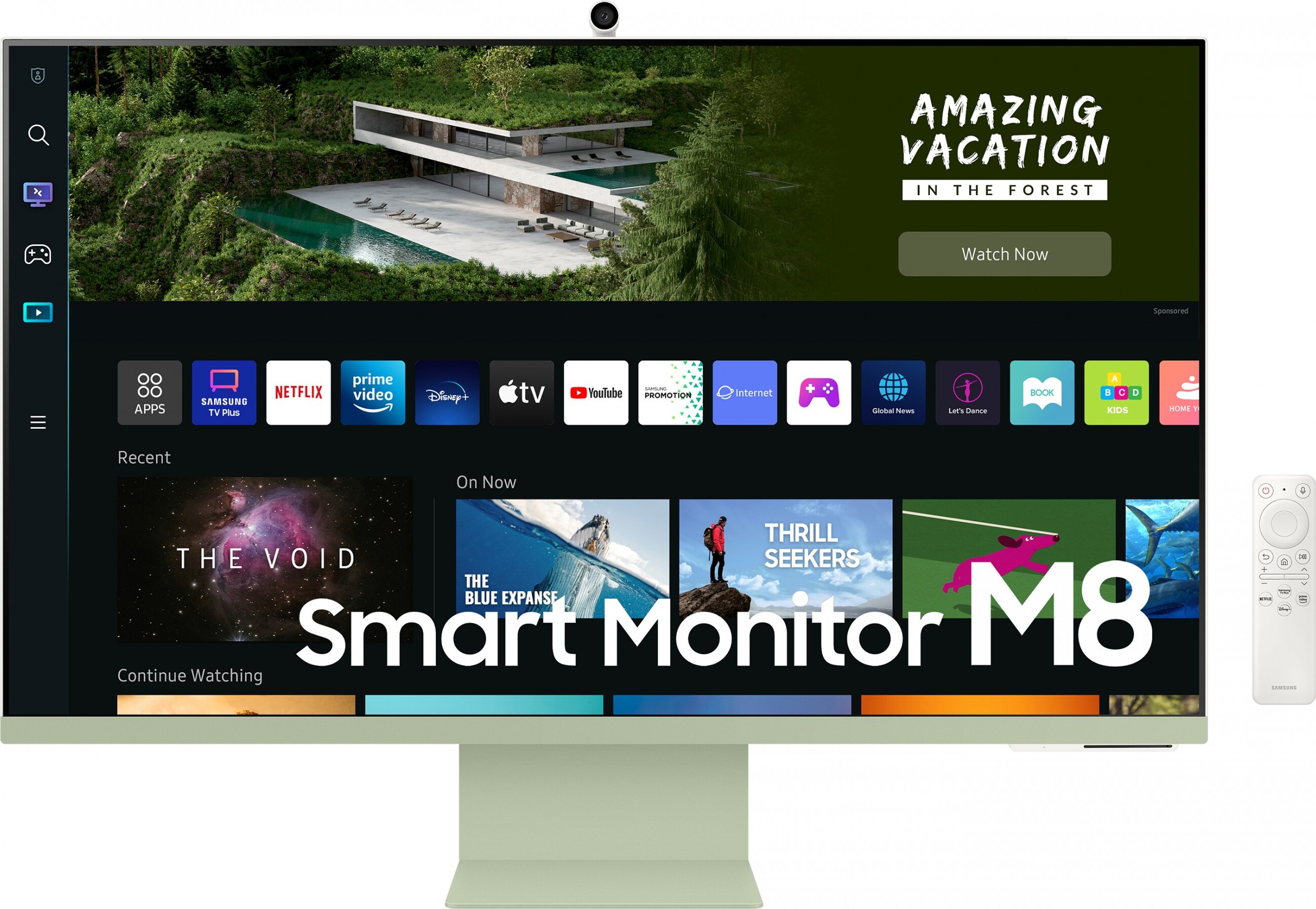 Samsung S32BM80GUU Samsung S32BM80GU - Rad M8 - LED monitor - Smart - 80 cm (32")