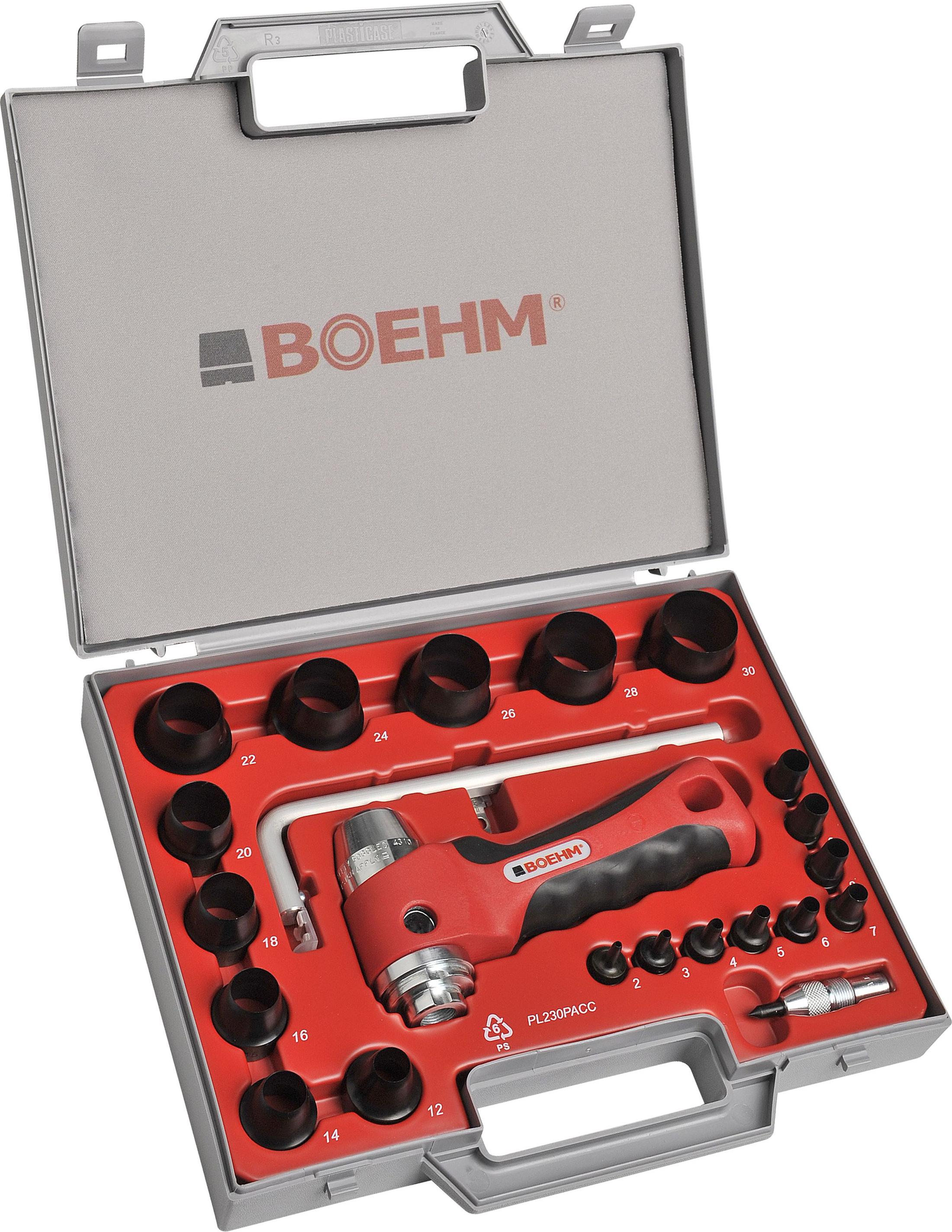 Boehm Ringstanzwerkzeug-Satz 3-30 mm Boehm-JLB330PACC