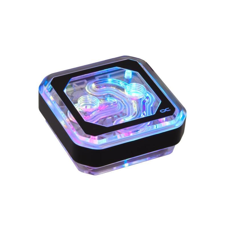 Alphacool Ice Block XPX Aurora CPU - Acrylic Black Digital RGB