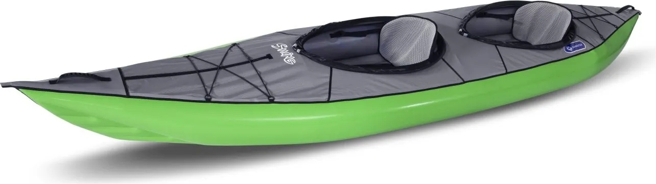Gumotex Swing II 2er Schlauchkajak - Aufblasbares Kajak, Farbe:grün